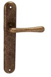 Dverové kovanie MP Elegant (OBA - Antik bronz) - MP OGS (bronz česaný mat)
