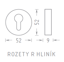 Rozeta ku kovaniu ACT R PZ (F1, F2, F4, F9)