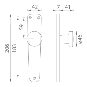 GUĽA NA ŠTÍTE MP 2200 - B (F1 - Strieborná matná)