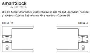 Dverné kovanie MP - GK - CRYSTAL PIATTA S - S2L s uzamykaním na kľučke (BN - Brúsená nerez)