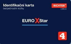 VÝPREDAJ Bezpečnostná vložka RICHTER EURO XSTAR (MATNÝ NIKEL) - RC4 - 45/55