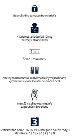 Dverové kovanie QOLIBRI Smartbloc ENTRY 1106 - RHR (Čierny satén) - kľučka/guľa