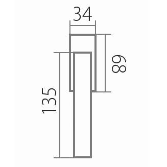 Okenné kovanie TWIN BLOCK H 1807 HR RO (E)