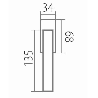 Okenné kovanie TWIN BLOCK H 1807 RO (E)