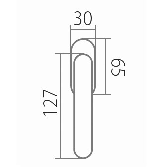 Okenné kovanie TWIN NICOL P 401 RO (Z - Zirkónium, zlatá)