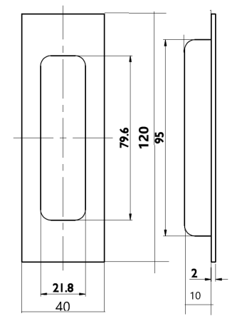 MUŠĽA TWIN VL 35441 hranatá (E)