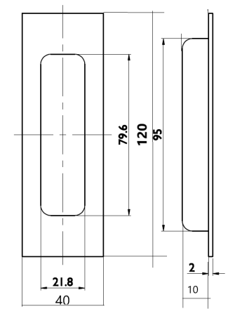 MUŠĽA TWIN VL 35441 hranatá (E)